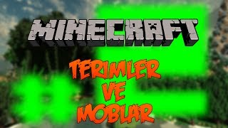 Minecraft Rehberi Bölüm-2 | Terimler ve Moblar