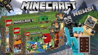 NEW OFFICIAL LEGO MINECRAFT 2019 SUMMER SETS! | NEWS