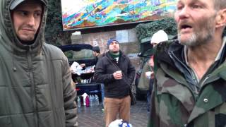Aides au Sdf organise par moi et mes amie vous pouvais nous trouve sur Facebook Chechen Lille.