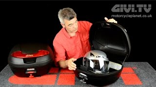 GIVI E340N and E340NT Top Box Demonstration