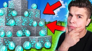 КАК НАЙТИ МНОГО АЛМАЗОВ БЕЗ КИРКИ В МАЙНКРАФТ?!