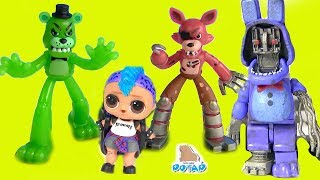 #ФНАФ! Мангл спасатель Куклы Лол Панки FNAF Видео для детей! Мультики с игрушками - My Toys Potap