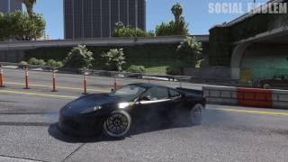 GTA 5 4K 60fps ☯PhotoVision -2.1☯ ultra Realistic Graphic ENB "Ferrari F430 Liberty Walk"