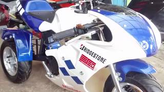 Motor Tiga Roda Mini GP 50CC 2Tak Depok