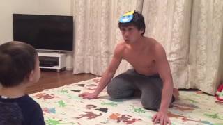 パパになりすました鬼に騙されるな（節分豆まき子育て育児）