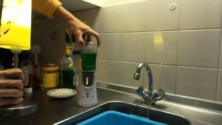 Dettol  navullen  mogelijk na  gaatjes  boren