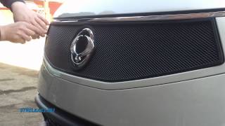 Защита радиатора для SSANG YONG ACTION с 2013 г.в. (Черный) - strelka11.ru