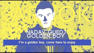 Nadav Guedj - Golden Boy {Karaoke/Instrumental}