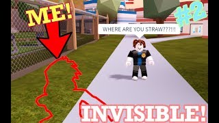 Invisible Glitch Trolling In Jailbreak!! #2