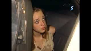 Cop tells girl she has a right to be spanked.
