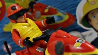 Fireman Sam / Strażak Sam - Simba - Juno Jet Ski with Figurine / Skuter Wodny Juno z Figurką