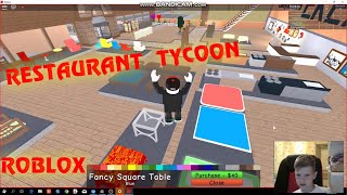 МОЙ БРИТАНСКИЙ РЕСТОРАН В ROBLOX | RESTAURANT Tycoon | КАК я построил свой ресторан