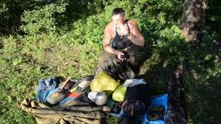 мой рюкзак  на охоту продолжительностью до недели