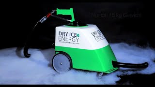 Dry Ice Energy - Trockeneisreinigung im neuen Format - handlich wie nie!