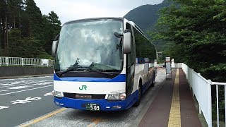 【JRバス関東】高速バス 東京箱根10号　箱根桃源台～東京駅日本橋口　乗車記録　180714