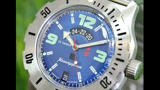 Men's Russian VOSTOK Komandirskie K-35 # 350604 MILITARY WATCH