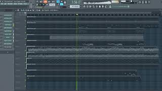 Ласковый май - Зимняя ночь (Пусть будет ночь) FL Studio