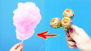 САХАРНАЯ ВАТА ИЗ ЧУПА ЧУПС КАК СДЕЛАТЬ СВОИМИ РУКАМИ
