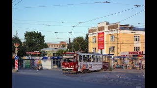 Екатеринбург Трамвай №26 Площадь 1905 года - Серафимы Дерябиной ( ч/з Пионерская - УрФУ )