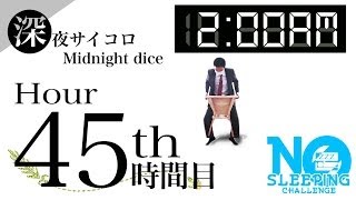 No Sleeping Challenge 45hr｜寝ないチャレンジ四十五時間目【もう何もできない・・・】