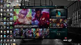 Lol Açılmama Sorunu ve Oyun Çöktü hatası (%100) çözüm