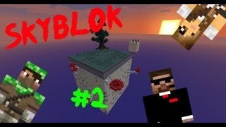 СУПЕР ПЕСОЧНЫЙ SKYBLOCK #2. Идём на песочный остров.