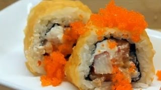 How to Make Sushi - Orange Rolls