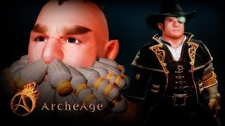 ArcheAge 3.0: Dwarf Male Character Creation (F2P Korea)