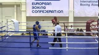Чемпионат Европы 2013 среди юниоров 15-16 лет г.Анапа. Маруткин Д. (Россия) - Ильенко И. (Беларусь)