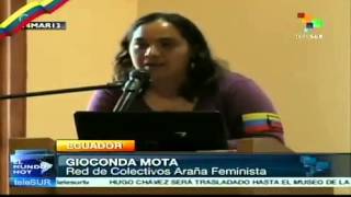 Ecuador: mujeres analizan su rol en la Revolución Ciudadana