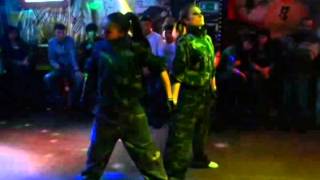 Танцевальный дуэт "M&M Dance". Военный танец