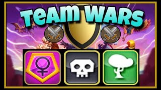 Monster Legends - Team Wars - Female, Dark and Nature