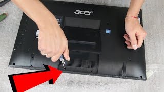 ? КАК РАЗОБРАТЬ МОНОБЛОК ? РАЗБОРКА И ЧИСТКА МОНОБЛОК ACER