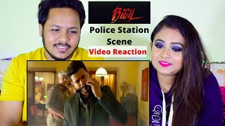 Bigil - Vijay Mass Police Station Scene | Thalapathi Vijay | Mr. & Mrs. Pandit