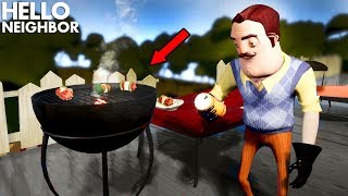 HAVING A BARBECUE WITH THE NEIGHBOR!!! | Hello Neighbor (Mods)