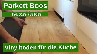 Fußboden erneuern ohne Küchen-Ausbau