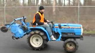 Sold! Mitsubishi MT1601D 4x4 Utility Tractor Farm Ag 3PT PTO 20HP bidadoo.com
