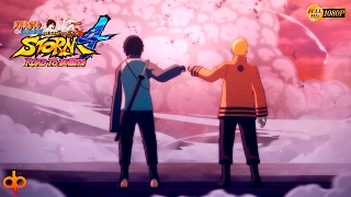 ROAD TO BORUTO Final (Boruto vs Momoshiki) Ending | Español (JAP) | Naruto Shippuden Ninja Storm 4