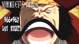 Capitolo 966+967 One Piece - L'avventura di Roger - Monkey's Pills : Commento e illazioni!