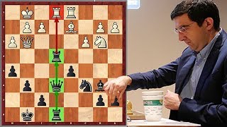 Kramnik Found A Brilliant Combination In A Blindfold Game