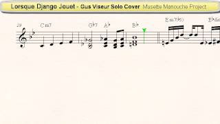 Lorsque Django Jouet (Gus Viseur Cover) - Accordion Sheet music