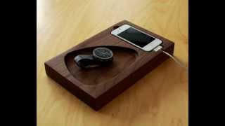 Оригинальные подставки для смартфонов своими руками из дерева