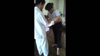 1급 지체장애(앉은자 일어서기)∥physical disability∥肢體障礙∥빛치유(光治療)∥Light Therapy∥ 일어서기 -1