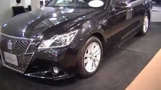 トヨタ　クラウンアスリート　ハイブリット　ＨＶ　新車　新型（現行型）　メガウェブ　TOYOTA　動画