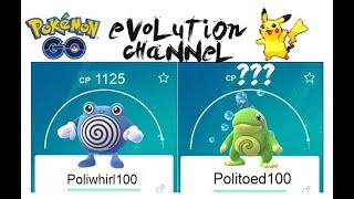RARE 100IV POLITOED  - Pokemon Go Poliwag & Poliwhirl Evolution