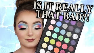 uh..! MORPHE 35I ICY FANTASY x PONY PARK PALETTE REVIEW AND TUTORIAL | Is it worth it?!