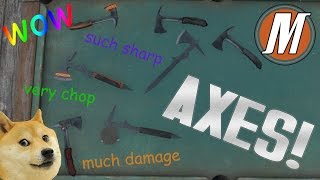 Combat Axes - Two Axes for your Wasteland Waster Wasting [ Fallout 4 Mod]
