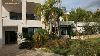 Вилла в Алтеа Хиллс (Altea Hills) в стиле минимализм. Вилла в Испании с видом на море