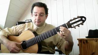 Romanza for solo  Guitar  by THierry Tisserand