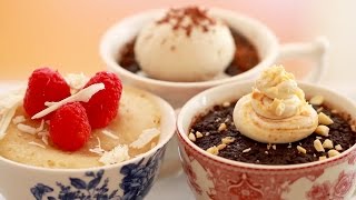 Chocolate Mug Cake Trio (Molten Lava Cake & more!) - Bigger Bolder Baking 98